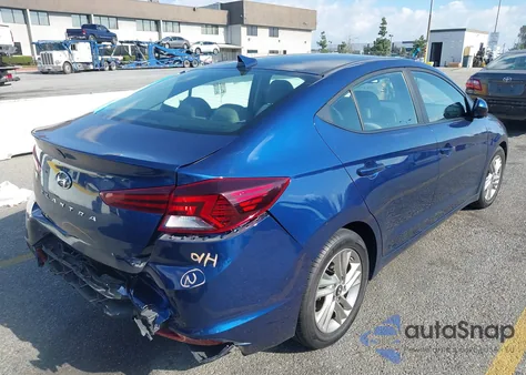2019 Hyundai Elantra Value Edition z USA, uszkodzony, nr VIN 5NPD84LF5KH478261